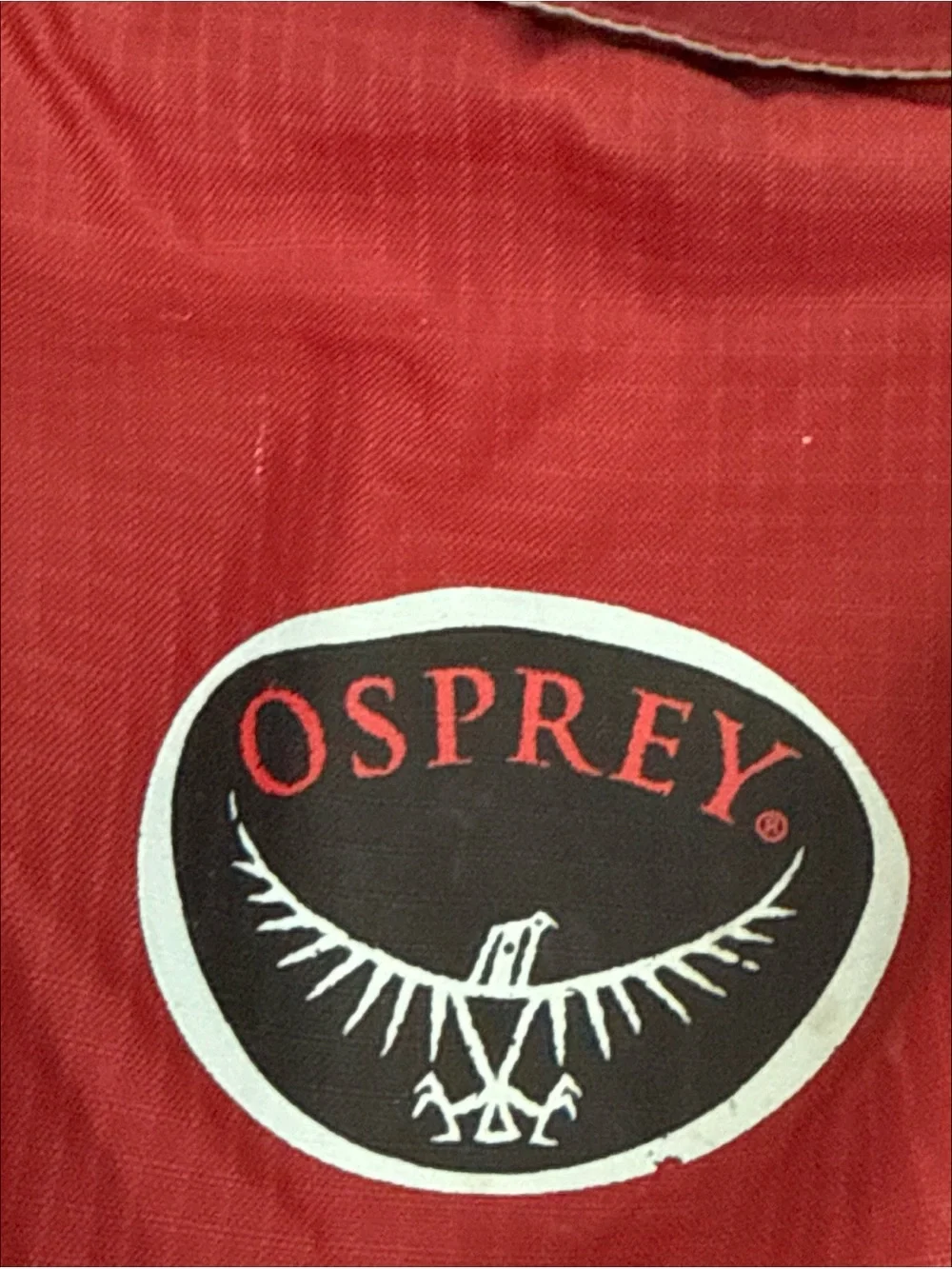 OSPREY Red and Gray Men’s Backpack